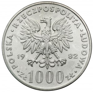 Próba SREBRO 1.000 złotych 1982 Jan Paweł II