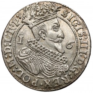 Zikmund III Vasa, Ort Gdaňsk 1625 - P - KRÁSNÝ