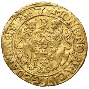 Sigismund III Vasa, Ducat Gdansk 1595 - rare