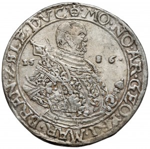 Śląsk, Jerzy Fryderyk, Półtalar 1586, Karniów - RZADKOŚĆ
