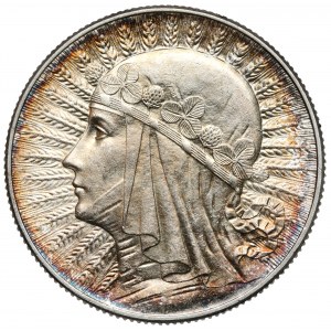 Głowa Kobiety 5 złotych 1933