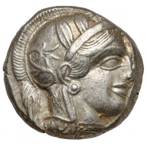 Grecja, Attyka, Ateny, Tetradrachma (454-404 p.n.e.) - sówka