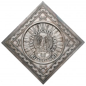 KLIPA 10 złotych 1934 Strzelecki, Piłsudski