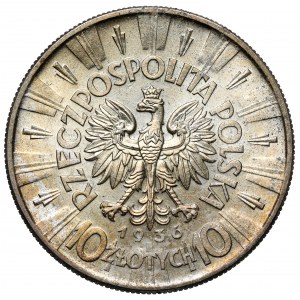 Piłsudski 10 złotych 1936