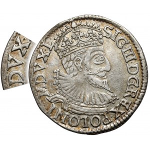 Zygmunt III Waza, Trojak Olkusz 1592 - DVX - b.rzadki