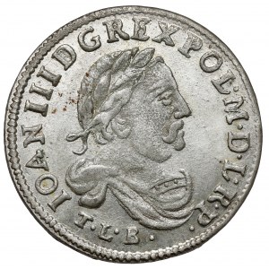Jan III Sobieski, Szóstak Bydgoszcz 1682 - PIĘKNY
