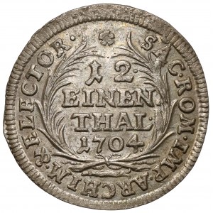 August II Mocny, 1/12 talara 1704 EPH, Lipsk