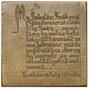 Medal 1971 - 700-lecie miasta Jędrzejowa