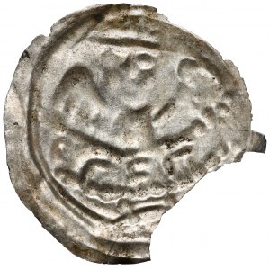 Mieszko III Stary, Brakteat łaciński - Anioł - rzadkość