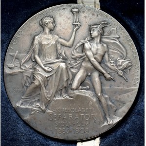 Szwecja, Medal SREBRO de Laval i Bernström 1908