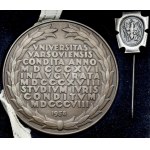 Medal, Uniwersytet Warszawski 1958 + przypinka