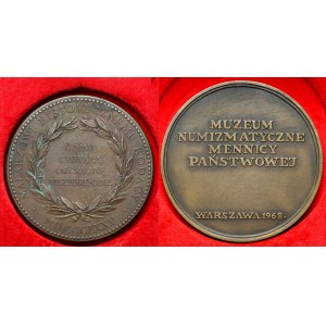 Medale, Jan Matejko 1875 i Muzeum Numizmatyczne 1968 - zestaw (2szt)