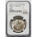 Próba SREBRO 100 złotych 1966 Mieszko i Dąbrówka - półpostacie