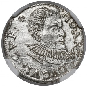 Kurlandia, Fryderyk Kettler, Trojak Mitawa 1597 - PIĘKNY