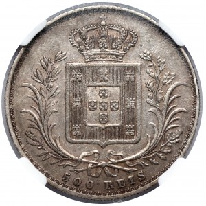 Portugal, 500 reis 1875