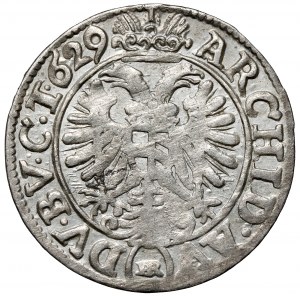 Śląsk, Ferdynand II, 3 krajcary 1629 HR, Wrocław