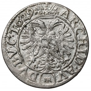 Śląsk, Ferdynand II, 3 krajcary 1629 HR, Wrocław