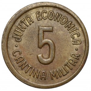 Kuba, 7. Pułk im. Maximo Gomez - 5 centów