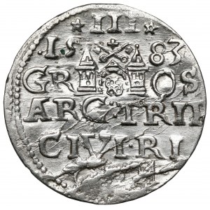 Stefan Batory, Trojak Ryga 1583