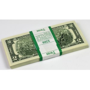 USA, PACZKA bankowa 2 Dollars 2009