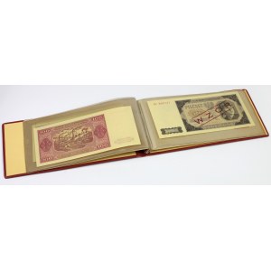 WZORY kolekcjonerskie emisji 1948-65 w etui (5szt)