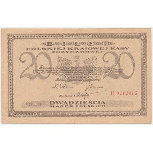 20 mkp 1919 - H - 7 cyfr