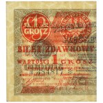 1 grosz 1924 - BE❉ - lewa połowa