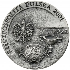 20 złotych 2001 Szlak bursztynowy