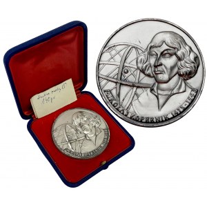 Medal (SREBRO) Mikołaj Kopernik 1973 - PANA