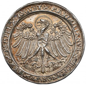 Saksonia, Friedrich III, Doppelter Guldengroschen 1518, Nürnberg - rzadkość
