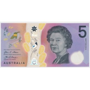 Australia, 5 Dollars 2016