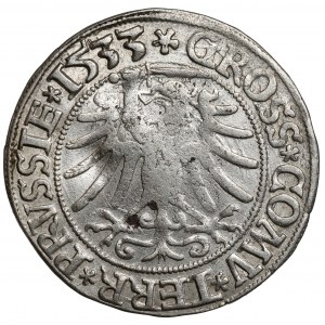 Zygmunt I Stary, Grosz Toruń 1533 - ozdobny naramiennik