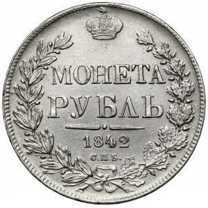 Rosja, Mikołaj I, Rubel 1842