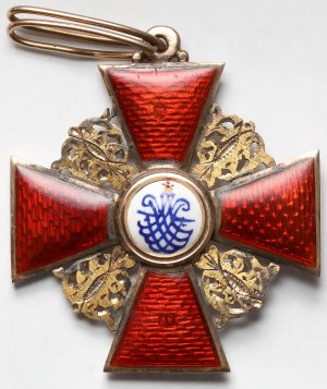 Rosja, Krzyż Orderu św. Anny kl.II - piękny