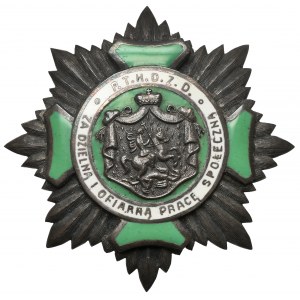 Odznaka, Za Ofiarną Pracę Społeczną - Wilno - w srebrze