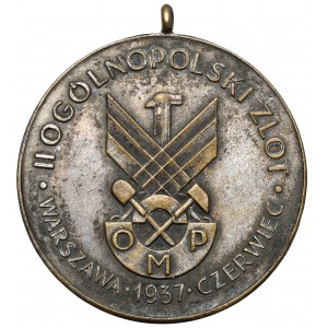 II RP, Medal, II Ogólnopolski Zjazd OMP - Organizacja Młodzieży Pracującej