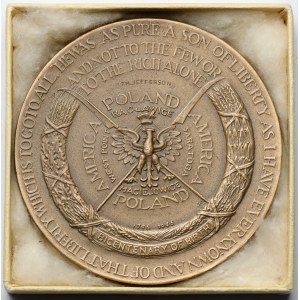 Medal, 200-lecie urodzin Tadeusza Kościuszko 1946