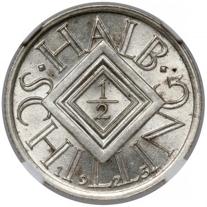Austria, 1/2 szylinga 1925