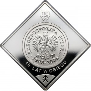 Klipa srebro 1 złoty 2005