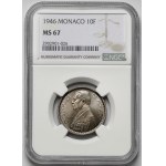 Monako, 10 franków 1946