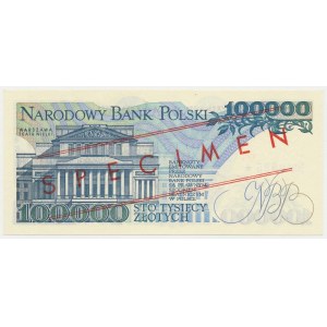 100.000 zł 1990 - WZÓR - A 0000000 - No.0695