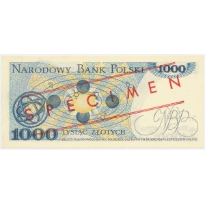 1.000 zł 1982 - WZÓR - DC 0000000 - No.0039