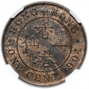 Hong-Kong, Edward VII, Cent 1904