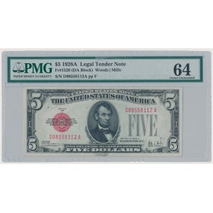 USA, 5 Dollars 1928