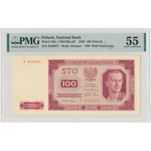 100 złotych 1948 - T