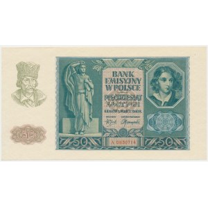 50 złotych 1940 - A