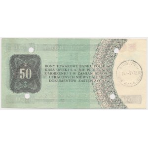 PEWEX 50 dolarów 1979 - HJ - skasowany