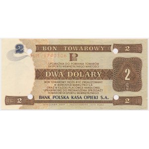 PEWEX 2 dolary 1979 - HM - skasowany
