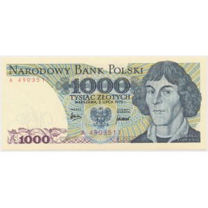 1.000 złotych 1975 - A