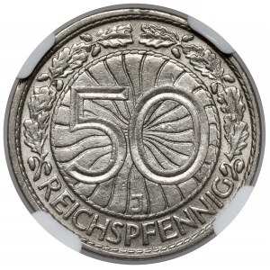 Weimar, 50 fenigów 1931-J